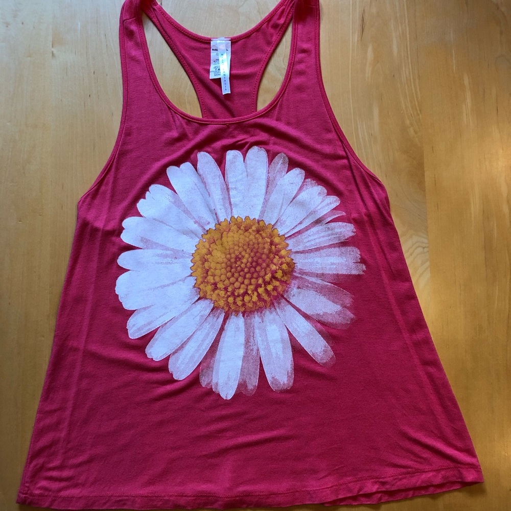 Nella Fantasia Daisy Tank - size Small - Pink